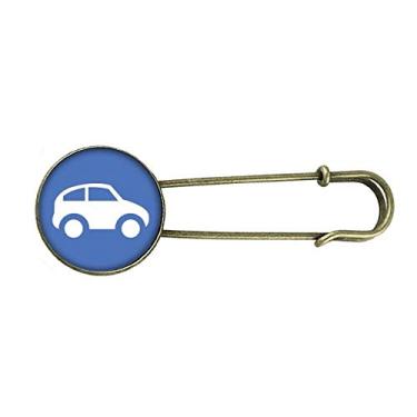 Imagem de Broche de metal retrô para proteger o meio ambiente de veículos energéticos