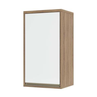 Imagem de Armário Aéreo 40 cm 1 Porta de abrir 1 Prateleira Mel Luciane Móveis