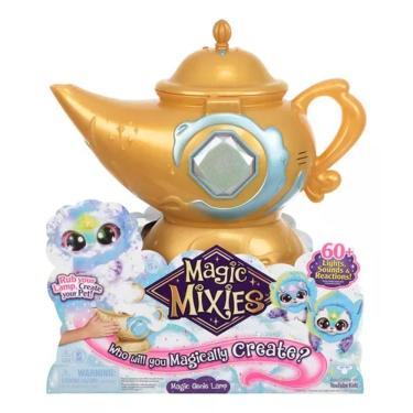 Imagem de Magic Mixies Genie Lamp - Lâmpada Mágica Surpresa Com 60 Sons , Reações e Luzes – Azul - Candide