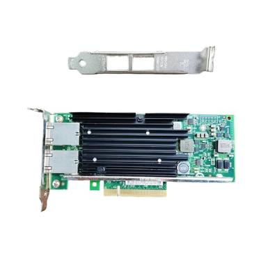 Imagem de SVNXINGTII X540-T2 10 Gb NIC Dual RJ45 portas PCI-Express Ethernet convergente adaptador de rede com chipset Intel X540 10G PCI Express LAN adaptador compatível com Windows Server/Windows/Linux/Vmware/ESX