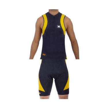 Imagem de Conjunto Triathlon (Camiseta Top+Bermuda) X Power Masculina - Dx3 - Dx