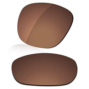 Imagem de LenzReborn Lente polarizada de substituição para óculos de sol Oakley Enduro OO9223 - Marrom enferrujado - Polarizado