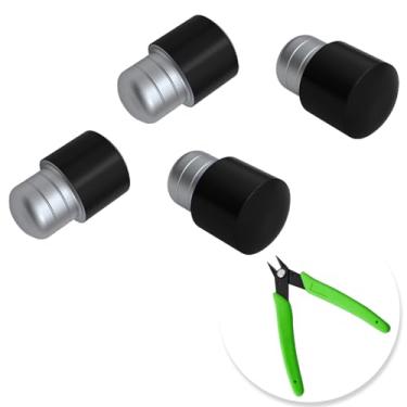 Imagem de Glintbay 2 pares de rebites de substituição de armação para óculos de sol Oakley Holbrook - Preto