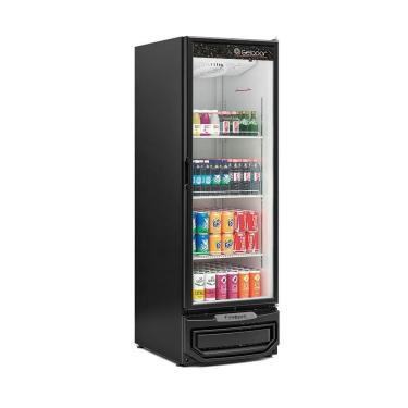 Imagem de Expositor De Bebidas Porta De Vidro Grv57 Gelopar Refrigerador Vertical 570 Litros Preto 220v