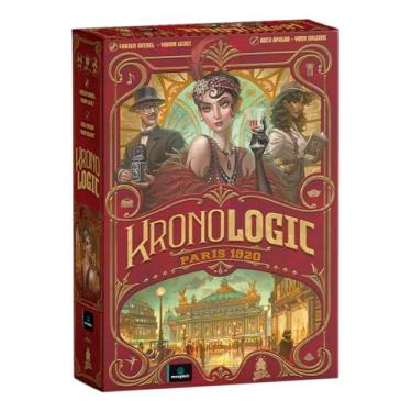 Imagem de MeepleBR, Kronologic: Paris 1920, Jogo de Tabuleiro Família, 1 a 4 jogadores
