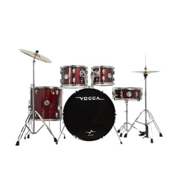 Imagem de BATERIA ACÚSTICA VOGGA JAM BUMBO 22" VPD422 WRD (WINE RED)