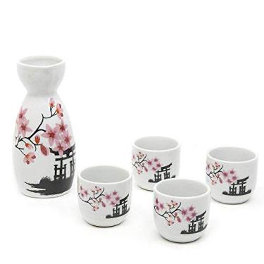 Imagem de Generic Conjunto de saquê japonês, branco