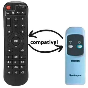 Imagem de controle universal comopativel com cortina de ar springer / carrier ( 
