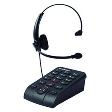 Imagem de Telefone Headset Intelbras HSB50 Preto, Preto