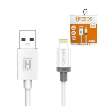Imagem de Cabo Dados Carga Hrebos Lightning Turbo 3.1a 1,2m Hs-70