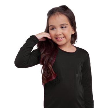 Imagem de Blusa Infantil Uv Térmica Menina Proteção Solar Segunda Pele - The Lio