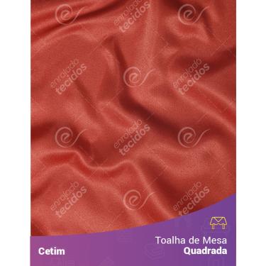 Toalha de Mesa Xadrez Vermelho Oxford - Enrolado Tecidos