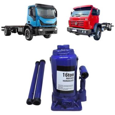 Imagem de Macaco Garrafa Hidráulico 16 toneladas Tector/ Eurocargo/ CARGO 1622/ 