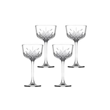 Imagem de Decoret Copos Timeless Vintage Nick & Nora 160 ml - Pacote com 4 - Copos de coquetel inspirados no vintage