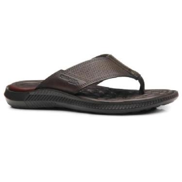 Imagem de Chinelo pegada  anilina ref 133159 masculino, 39, Marrom escuro