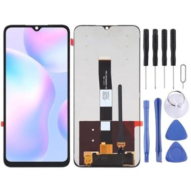 Imagem de Substituição da tela móvel Tela LCD original e montagem completa do Digitalizer para Xiaomi Redmi 9a / 9c / Redmi 9c NFC/Redmi 9AT / Redmi 9i / Redmi 9 Activ/Poco C31 / Redmi 10a Ecrã LCD