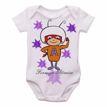 Imagem de body nenê criança roupa bebê   Formiga Atômica - Empório Dutra, GG  (9