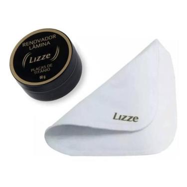 Imagem de Kit De Limpeza Cera + Flanela Para Pranchas / Chapinha Lizze, 1 kit ce