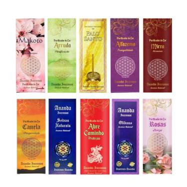 Imagem de  Incenso Ananda Artesanal Purificação do Lar Aromaterapia 100% Natural