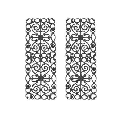 Imagem de Kit 20 Grades de Ferro Ramada Sacada Varanda Escada 95x36cm - Uniclaud