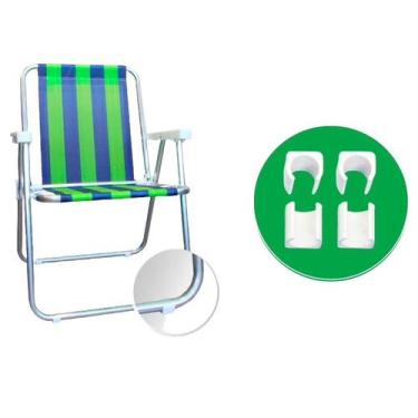 Imagem de Protetor para cadeira de praia - Kit para 4 cadeiras - PlastRS