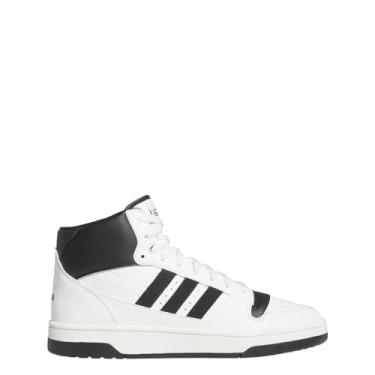 Imagem de adidas Tênis feminino Turnaround Mid, Branco nuvem, azul/branco nuvem, 35