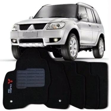 Imagem de Tapete Carpete Tevic Mitsubishi Pajero Tr4 2000 Até 2014, Preto