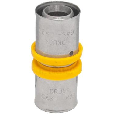 Imagem de União Reta Pex Multicamadas 16x16mm Gás Druck