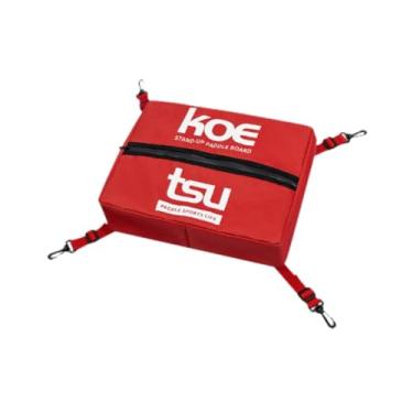 Imagem de menolana Paddle Board Saco Cooler Pouch Deck Acessórios à prova d'água Bolsa de armazenamento de paddleboard para standup de esportes ao ar livre Paddleboard, Vermelho