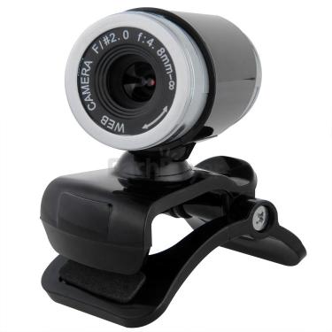 Imagem de Unidade de vídeo USB de alta definição de webcam de computador com câmera de microfone_Preto