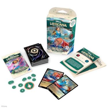Imagem de Ravensburger Disney Lorcana TCG: Deck Inicial para um Jogador da Ilha de Archazia - Bela e a Fera | Jogabilidade Envolvente | Ideal para maiores de 8 anos