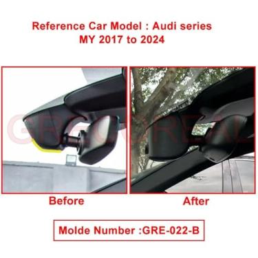 Imagem de Compatível para A3 A4 A5 A6 A7 S3 S4 S5 Q3 Q4 Q5 E-Tron Q6 Q7 Dash Cam Dashcam Câmera de painel de carro 4K Wifi Frontal e traseira OEM Auto Car DVR(For Audi Model C,2K Front Cam 64G)