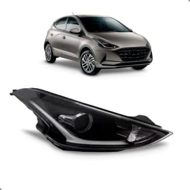 Imagem de Farol hb20 2020 a 2022 com projetor e led - SP ACESSÓRIOS, Direito