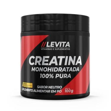 Imagem de Creatina 100g Monohidratada 100% Pura - Levita