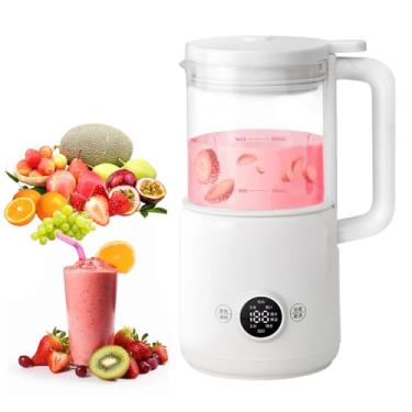 Imagem de Liquidificador Portatil de Frutas, Liquidificador Multifuncional 1.2L, com Temporizador, Lâmina de 12 Folhas Aço Inoxidável, 220V