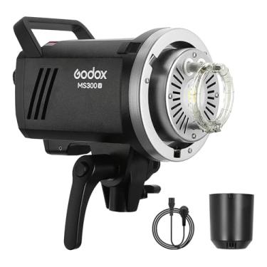 Imagem de GODOX Ms300-V Studio Flash(Nova Versão de Atualização do Ms300) Sistema X Sem Fio Compacto 300W 2.4G Gn58 5600K Monolight com Montagem Bowens, Tempo de Reciclagem de 0,1-1,3S, Pequeno e Portátil - 110