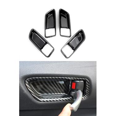 Imagem de Kadore Para Toyota Corolla 2020 2021 2022 2023 2024 2025 Toyota Corolla estilo maçanetas de porta interior moldura de acabamento 4 peças