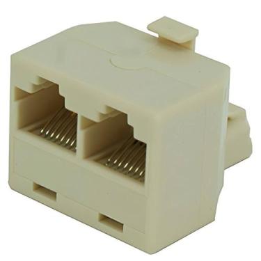 Imagem de Adaptador RJ45 8P8C 2 Fêmeas 1 Macho - 2.2.214 - SPEEDLAN - Dual comp