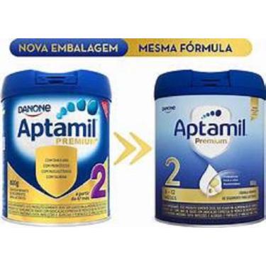 Imagem de Fórmula infantil Aptamil 2 Premium 800g - 6 a 12 meses - danone, 800g,