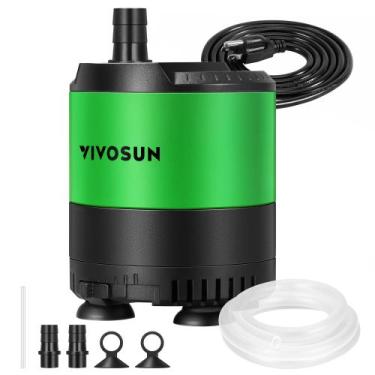 Imagem de Bomba de água VIVOSUN 800L/H 10W submersível 210 GPH para aquário