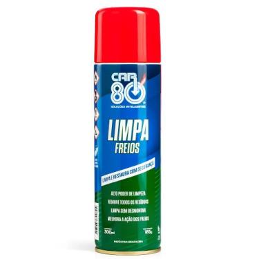 Imagem de Limpa Freios Spray Limpa e Restaura Com Segurança 300ml - CAR80