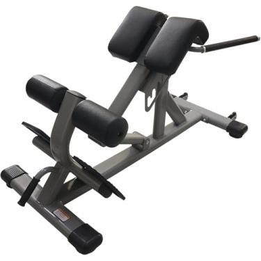 Imagem de Cadeira Romana Máquina De Hiperextensão De Cadeira Romana Ab Beh Para Treino Lombar Hiper Exercícios Fácil De Malhar, Noir, 135x62x92cm