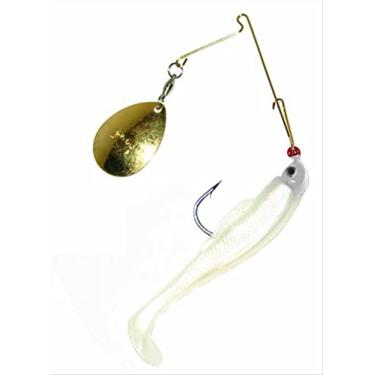 Imagem de Strike King Redfish Magic Saltwater Spinnerbait 3,5 g Pérola/Pérola Cabeça (RMG18-844)