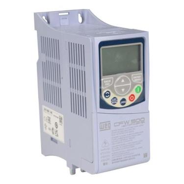 Imagem de Inversor 1CV 220V 4,3A de Frequência Weg CFW500 Mono/Trif
