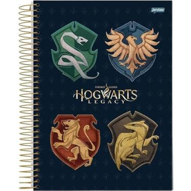 Imagem de CADERNO ESPIRAL UNIV CD 1X1 80FLS - HOGWARTS LEGACY