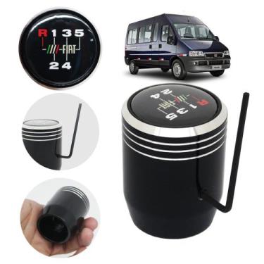 Imagem de Bola De Cambio Esportiva Fiat Ducato Esportiva Em Alumínio - NTM Parts