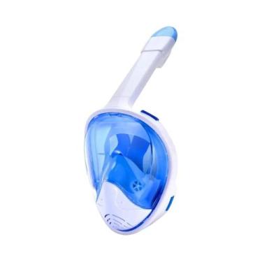 Imagem de Máscara de Mergulho com Snorkel para Crianças e Adultos - Antiembaçant