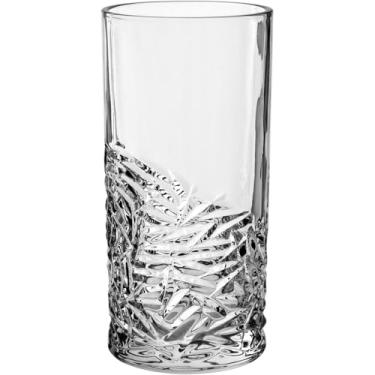 Imagem de VASO DECORATIVO REDONDO HOME&CO VIDRO 24X12X12CM TRANSPARENTE