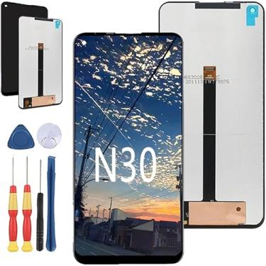 Imagem de Yuxyiony Nova tela de substituição para tela LCD DOOGEE N30 e acessórios de ferramentas de substituição