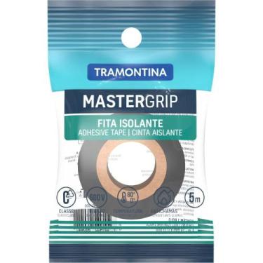 Imagem de Fita Isolante Classe C 0,13x19 mm Tramontina Preta 5 m com Embalagem F